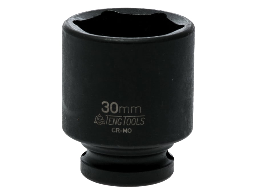 Teng 920530N 1/2in Drive 6-Point Hexagon Impact Socket 30mm