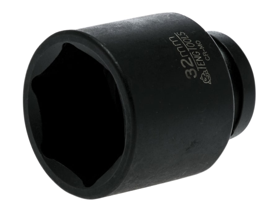 Teng 920532N 1/2in Drive 32mm 6-Point Hexagon Impact Socket
