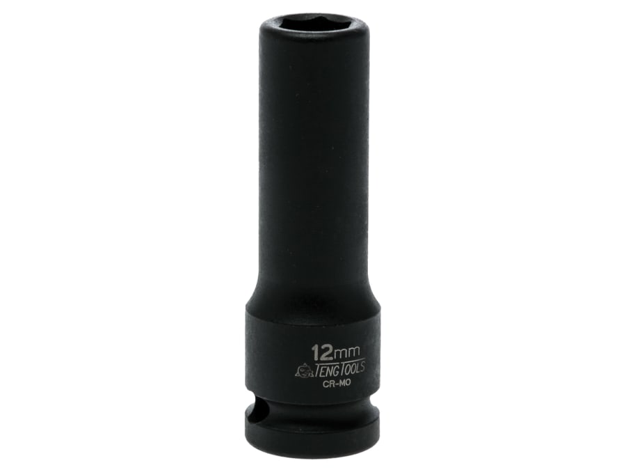 Teng 920612N 12mm 1/2in Drive Deep Hex Socket