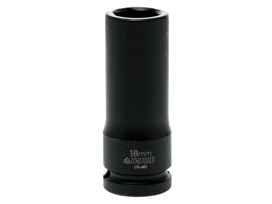 Teng 920618N 18mm 1/2in Drive Deep Hex Socket
