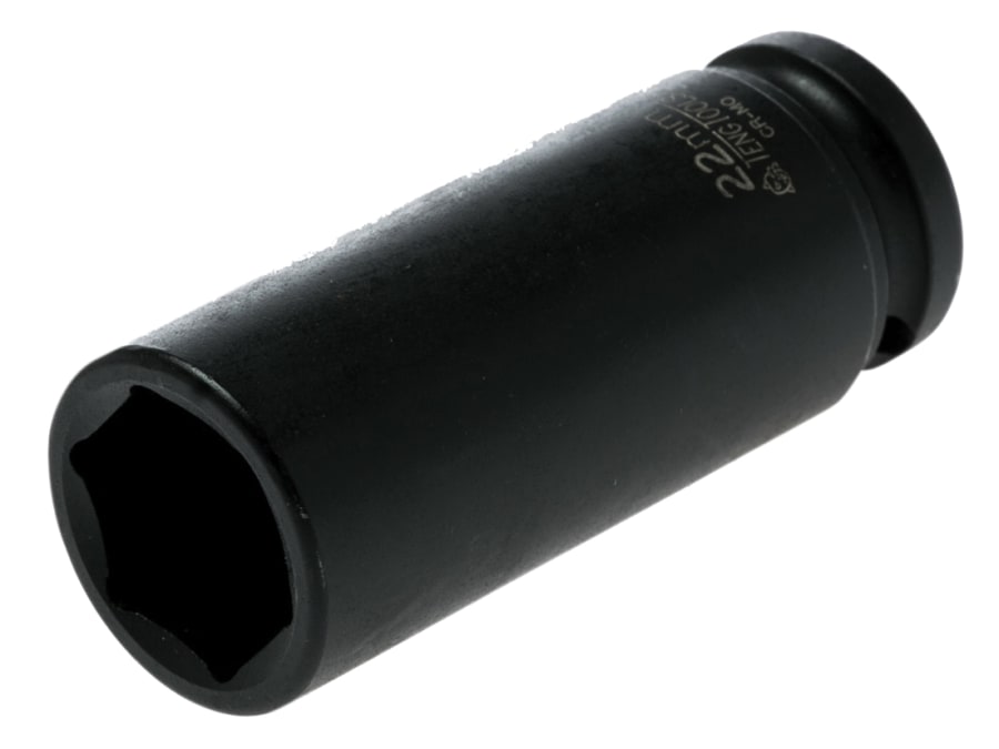 Teng 920622N 1/2in Drive 22mm Hexagon Deep Impact Socket