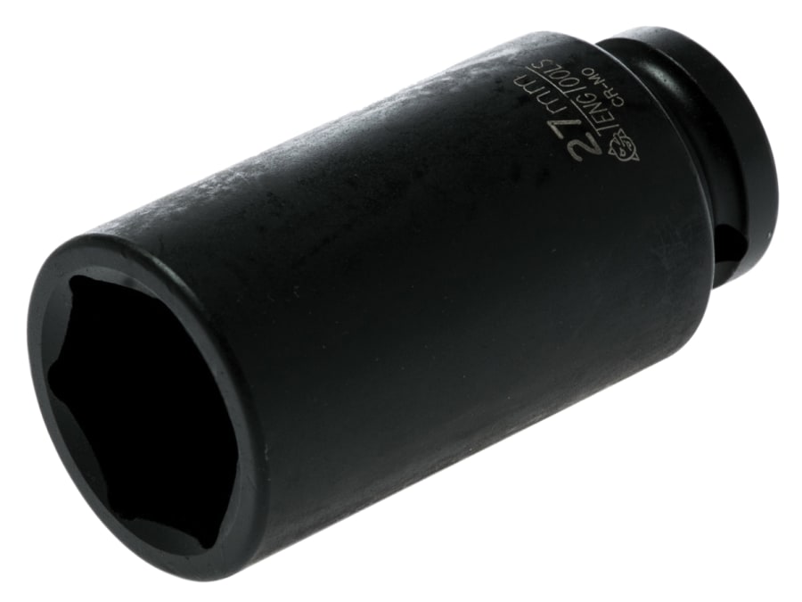 Teng 920627N 1/2in Drive 27mm Deep Hex Socket