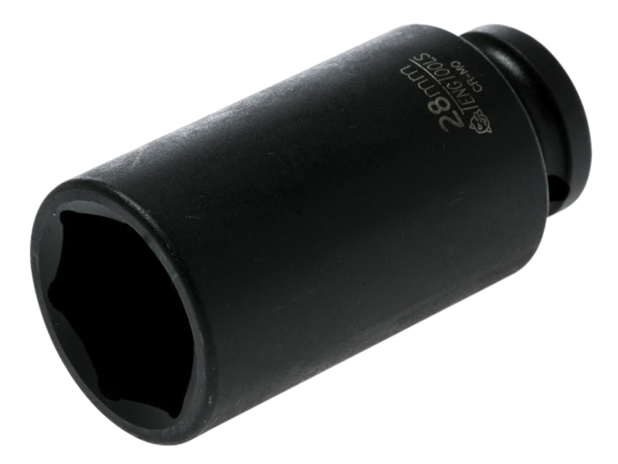 Teng 920628N 1/2in Drive 28mm Deep Hex Socket