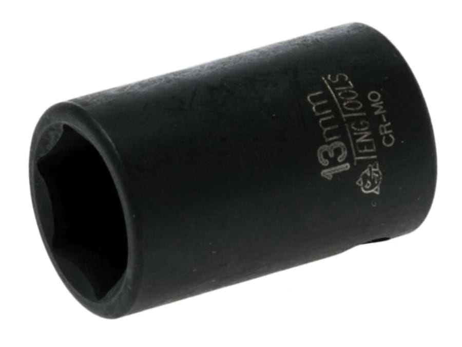 Teng 13mm 3/8in Drive 6-Point Hexagon Impact Socket