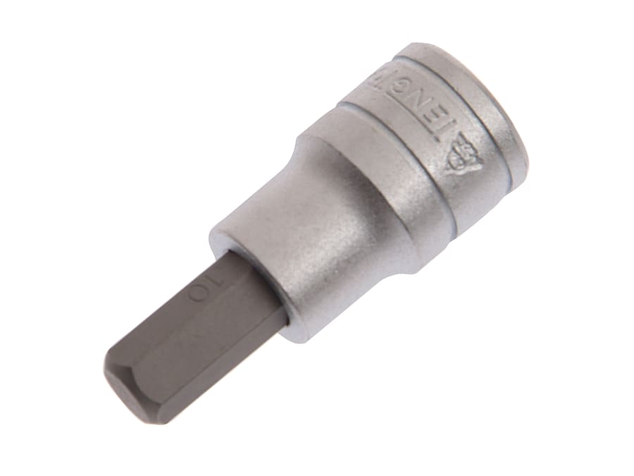 Teng M121506C 6mm 1/2in Drive S2 Hexagon Socket Bit