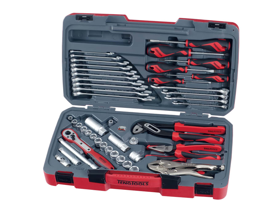 Teng T3848 48 Piece 3/8in Drive Socket & Tool Set