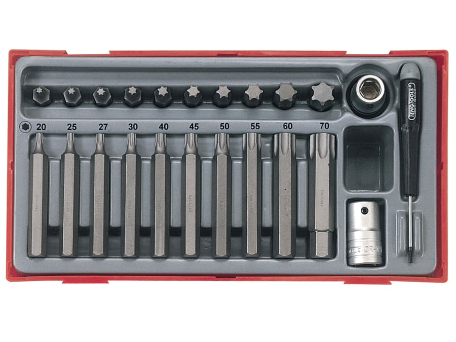 Teng TC23 23 Piece 1/2in Drive TX Bit Socket Set