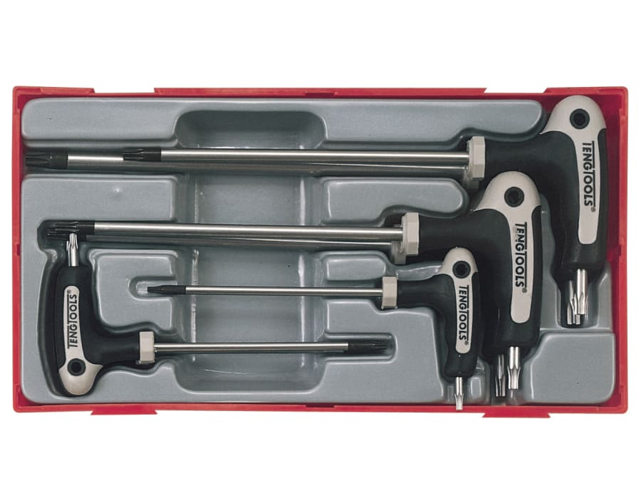 Teng TTTX7 7 Piece Torx T-Handle Screwdriver Set