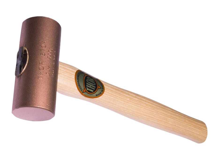 Thor 245704N 38mm Round Solid Copper Mallet
