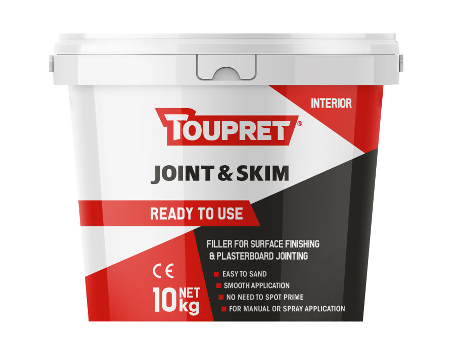 Toupret FGBJP10GB Ready To Use Joint & Skim 10kg