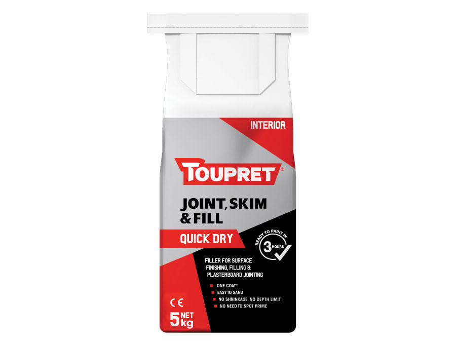 Toupret FGBJSR05GB Quick Dry Joint Skim & Fill 5kg