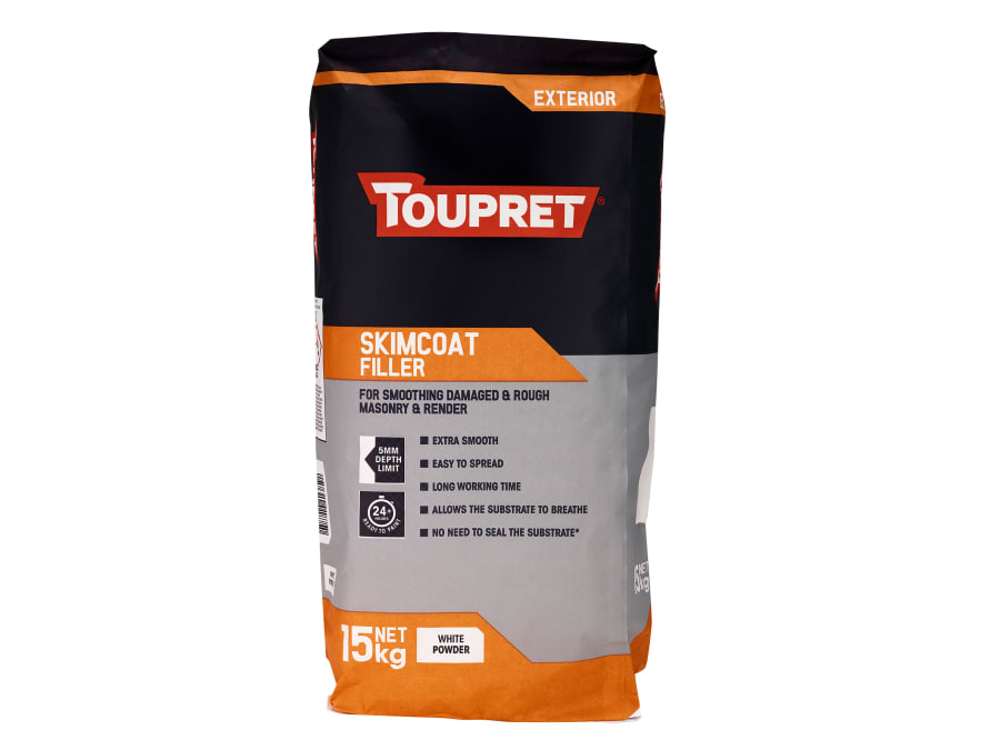 Toupret TTEGFAPO15GB Exterior Skimcoat Filler 15kg