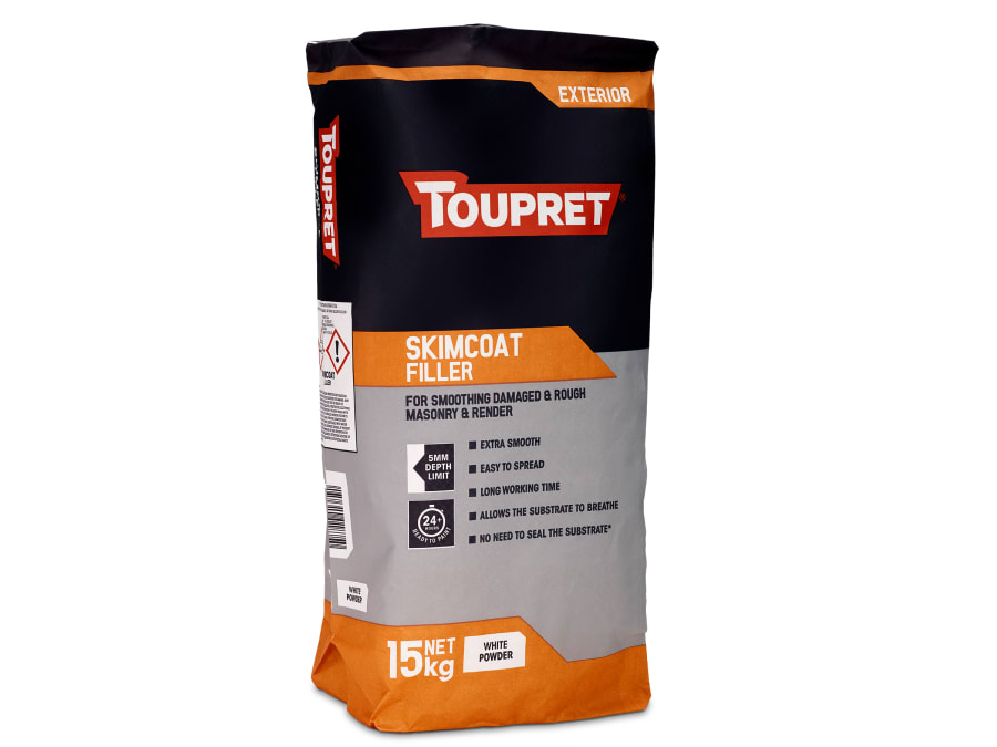 Toupret TTEGFAPO15GB Exterior Skimcoat Filler 15kg