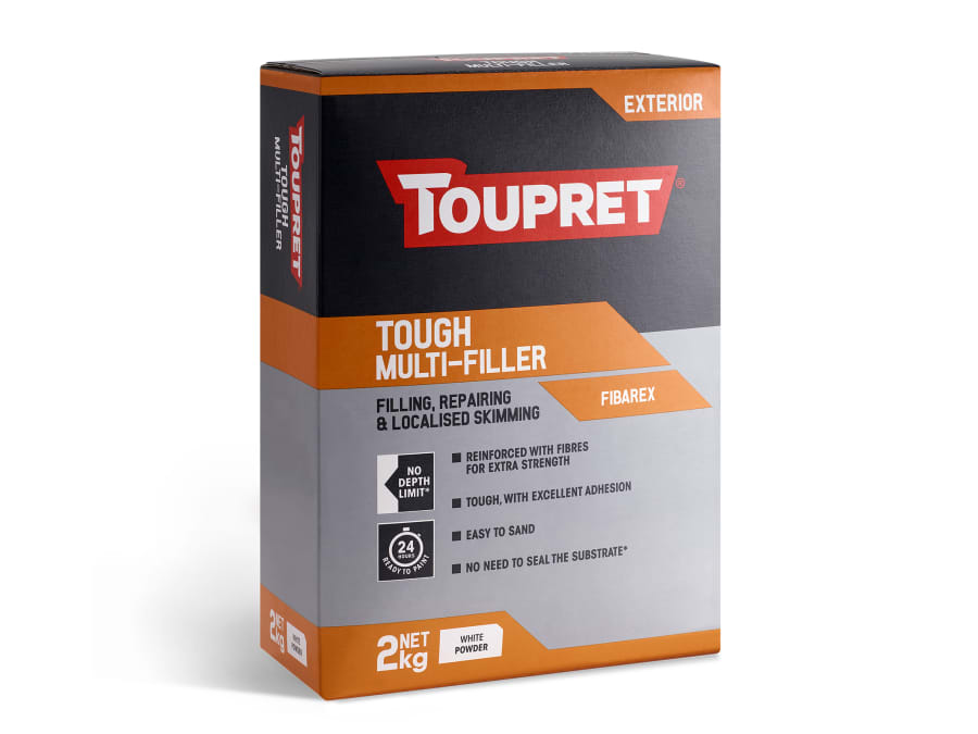 Toupret TTFIBA02GB Tough Multi-Filler 2kg