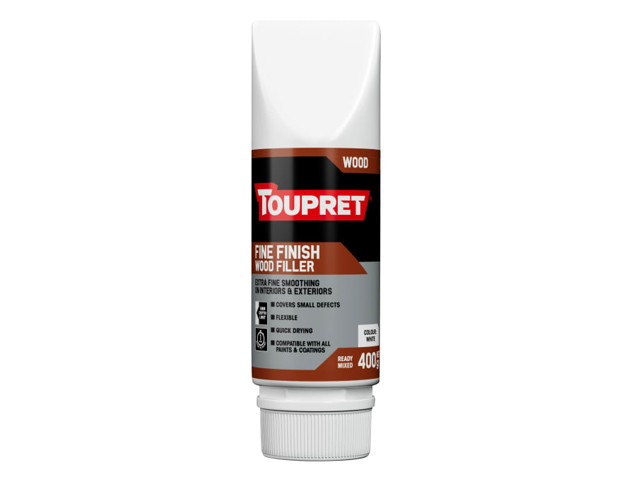 Toupret TTLPWF04GB Fine Finish Wood Filler 400g