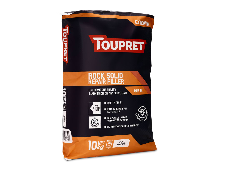 Toupret TTMUX101GB Rock Solid Repair Filler 10kg
