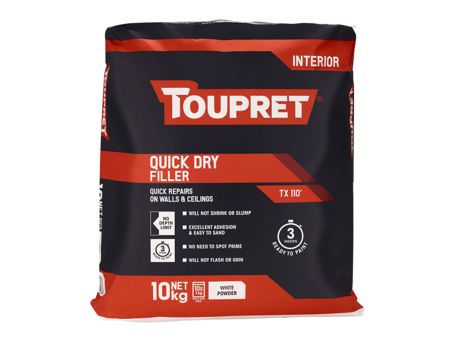 Toupret TTREB9101GB Quick Dry Filler 10kg