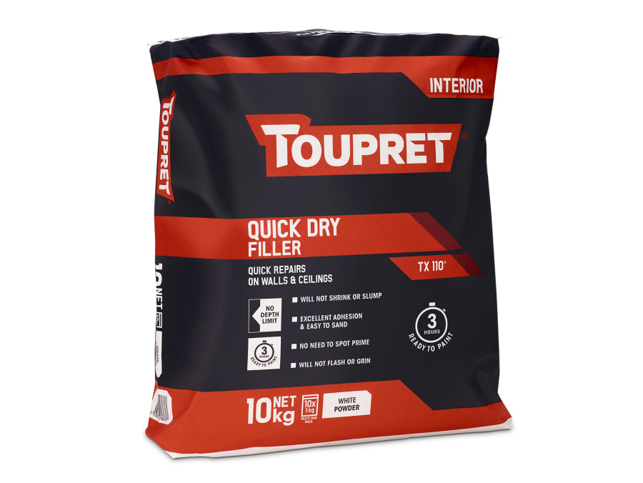 Toupret TTREB9101GB Quick Dry Filler 10kg