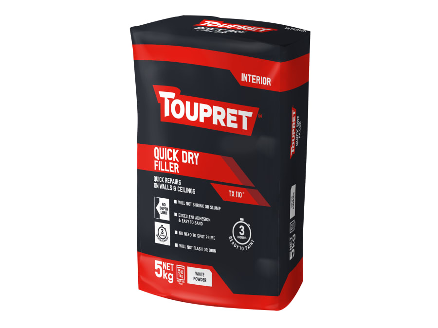 Toupret TTREB9051GB Quick Dry Filler 5kg