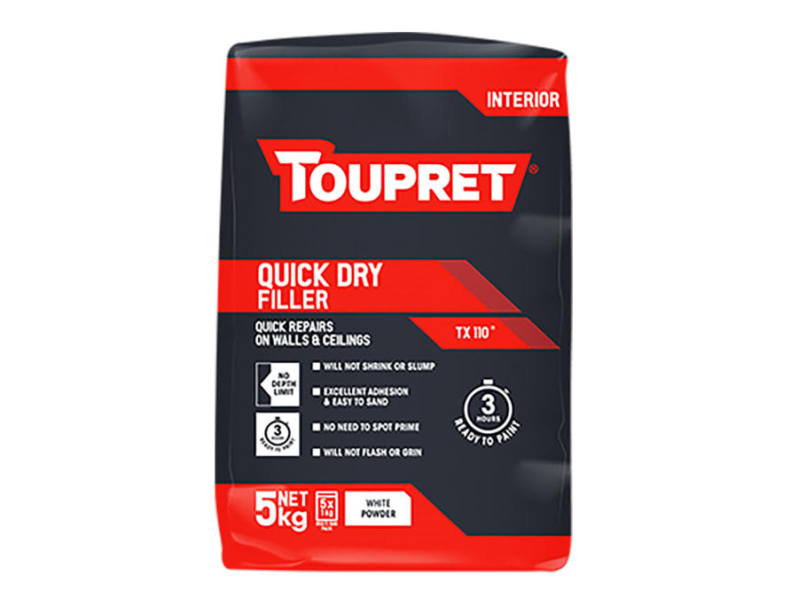 Toupret TTREB9051GB Quick Dry Filler 5kg
