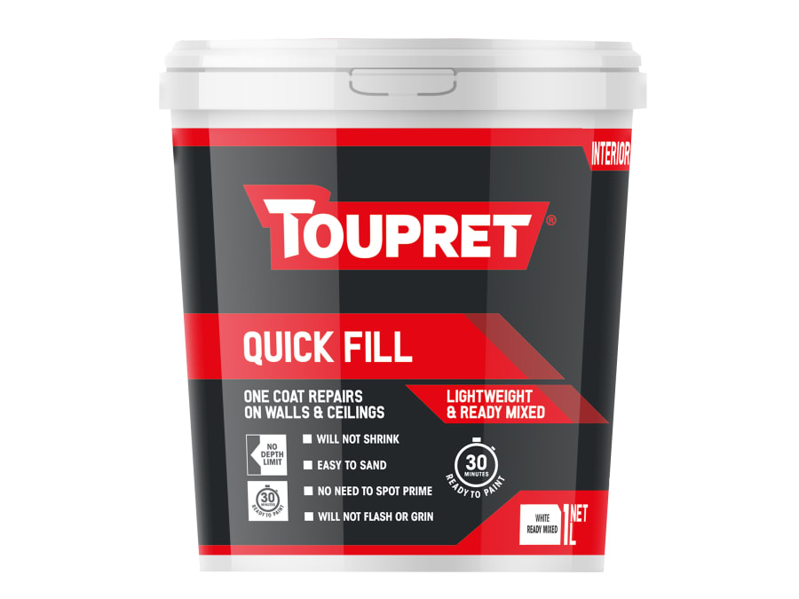 Toupret TTREDLP01GB Quick Fill Interior 1 Litre
