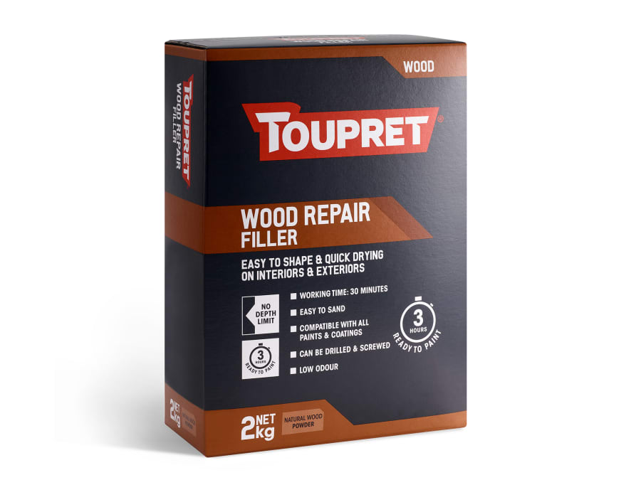 Toupret TTREPBO02GB Wood Repair Filler 2kg