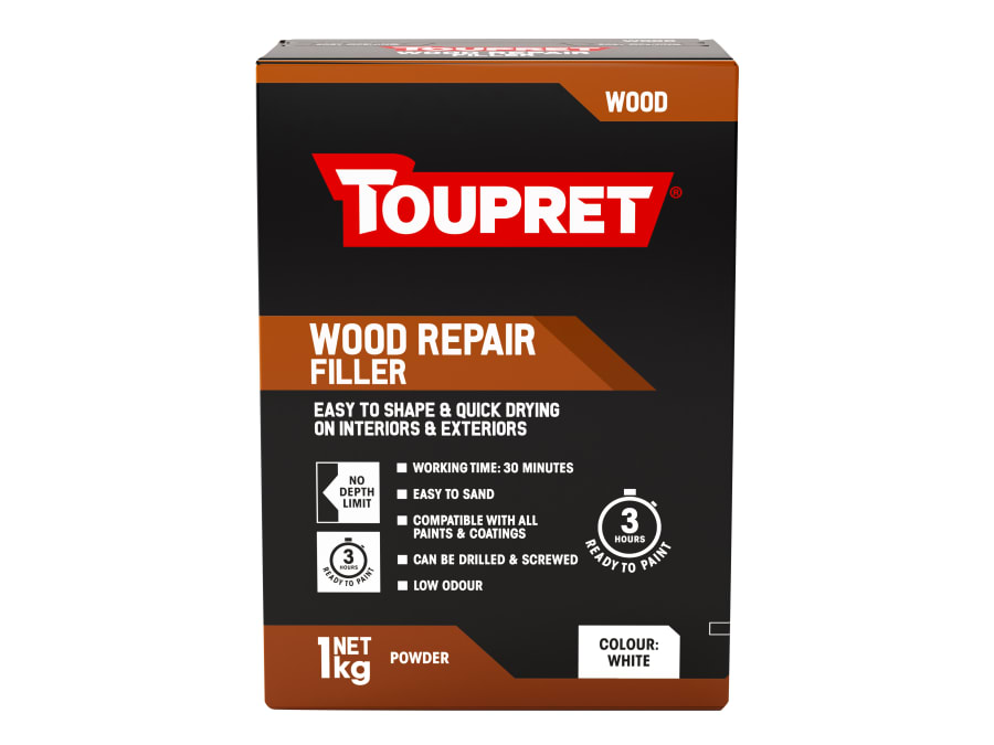 Toupret TTREPBOW01GB Wood Repair Filler 1kg