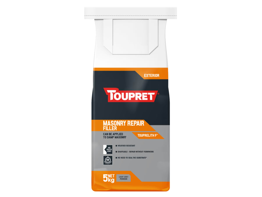 Toupret TTTHR05GB Exterior Masonry Repair Filler 5kg