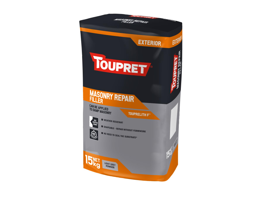 Toupret TTTHR15GB 15kg Exterior Masonry Repair Filler