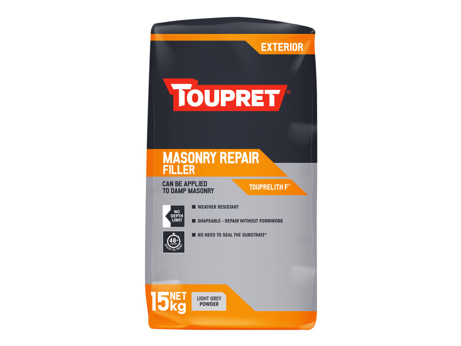 Toupret TTTHR15GB 15kg Exterior Masonry Repair Filler