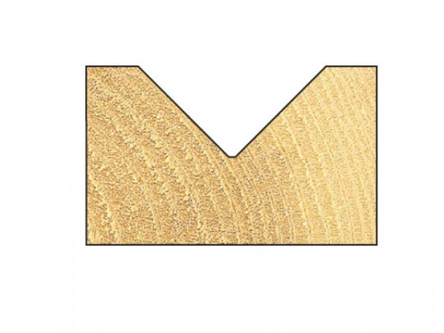 Trend 113X12TC 11/3 x 1/2 TCT V-Groove Cutter 45°