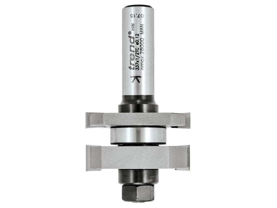 Trend 337X12TC 1/2" TCT Tongue & Groove Set