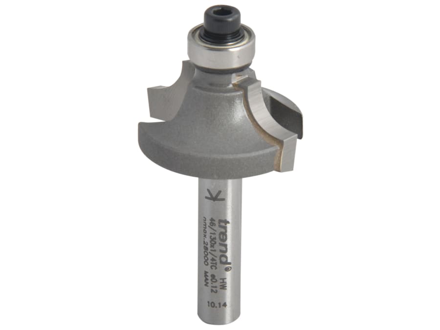 Trend 46130X14TC 1/4in Radius Ovolo & Round Over Cutter