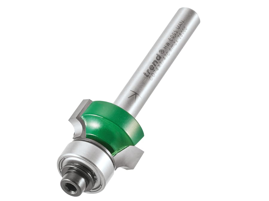 Trend C074X14TC 1/4" Round Over Cutter 3.2 x 9.5mm