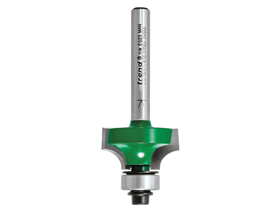 Trend C076X14TC 1/4" Radius Ovolo & Round Over Cutter