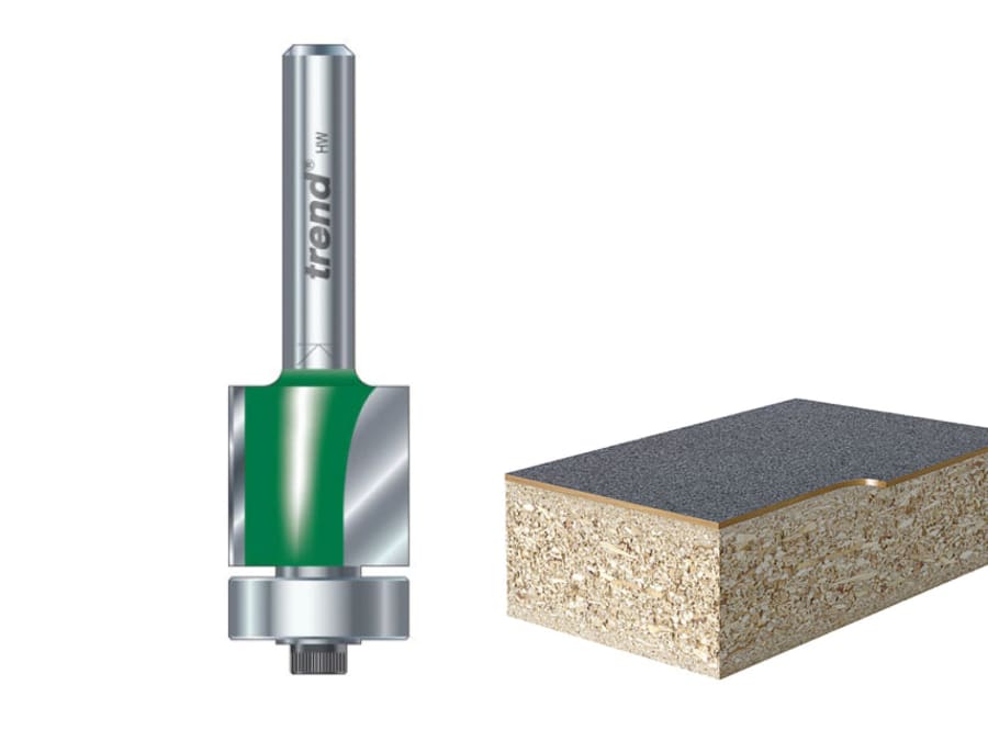 Trend C115X14TC 90° Bearing Guided Trimmer Cutter 9.5 x 12.7mm