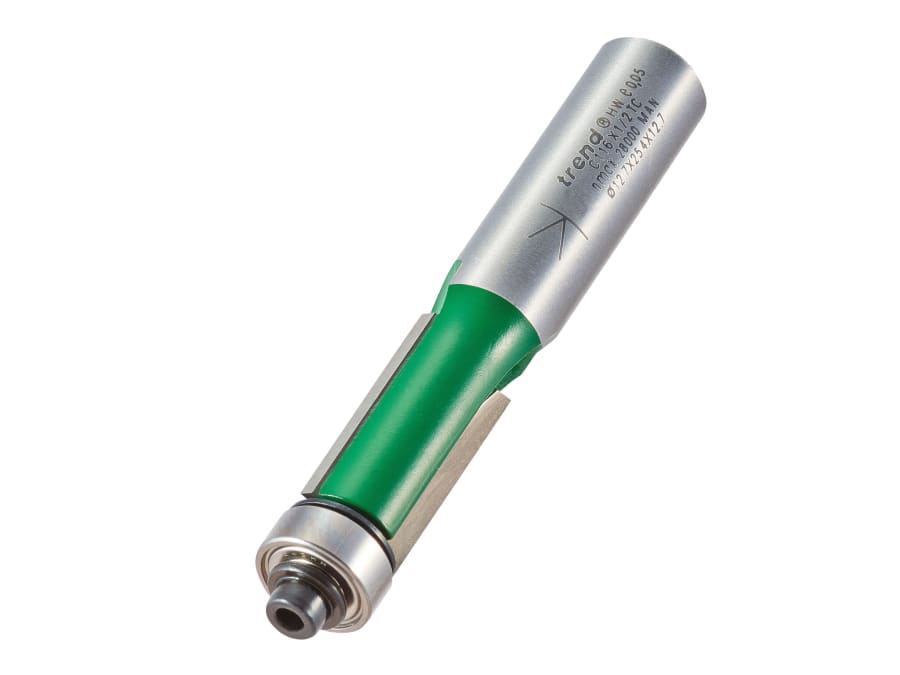 Trend C116X12TC 12.7 x 25.4mm Bearing Guided Trimmer Cutter