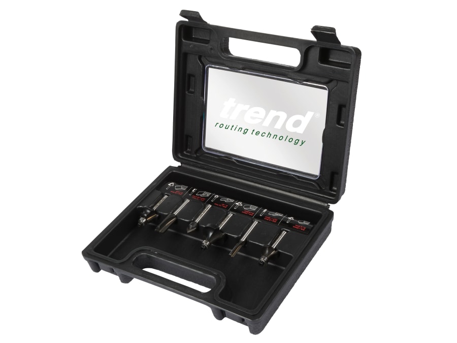 Trend SETSS11X14TC 6 Piece Router Cutter Set