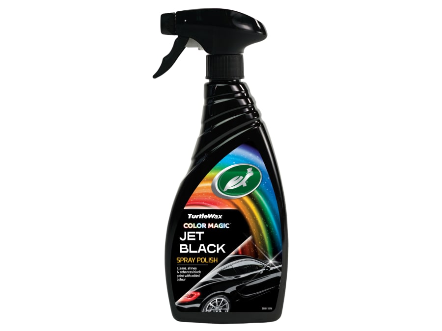 Turtle Wax 53140 Jet Black Spray Polish 500ml