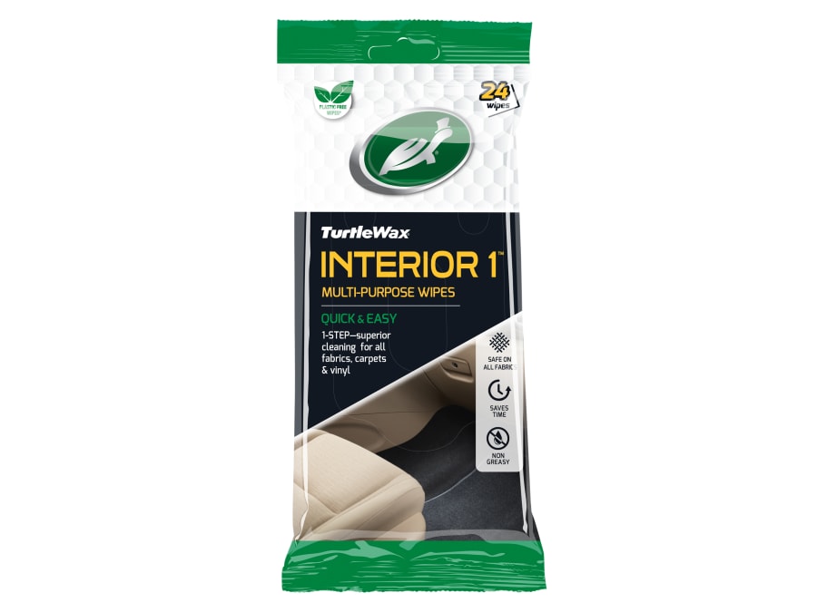 Turtle Wax 54070 Interior 1 Multi-Purpose Wipes