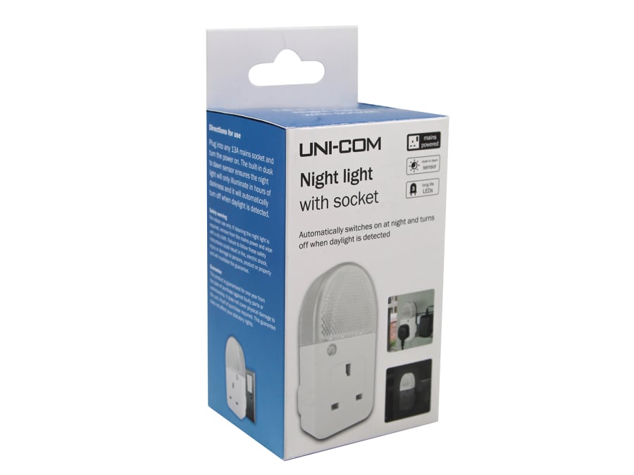 Uni-com FSGY03 Plug-Through Night Light
