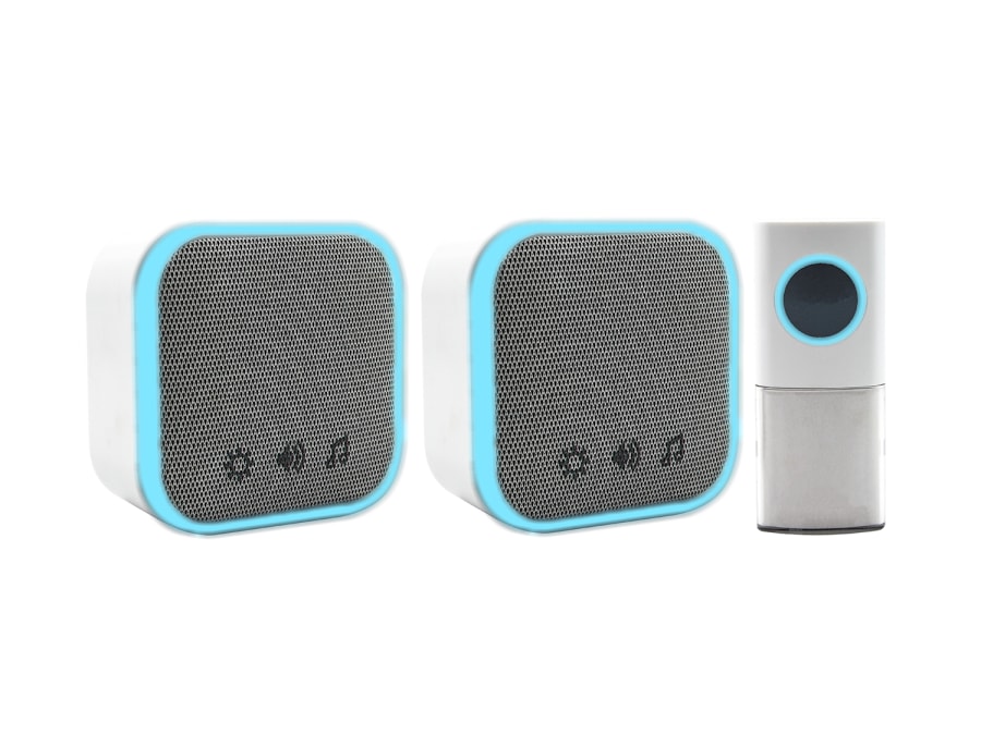 Uni-com 9847698477GBW96001 Portable Door Chime Set