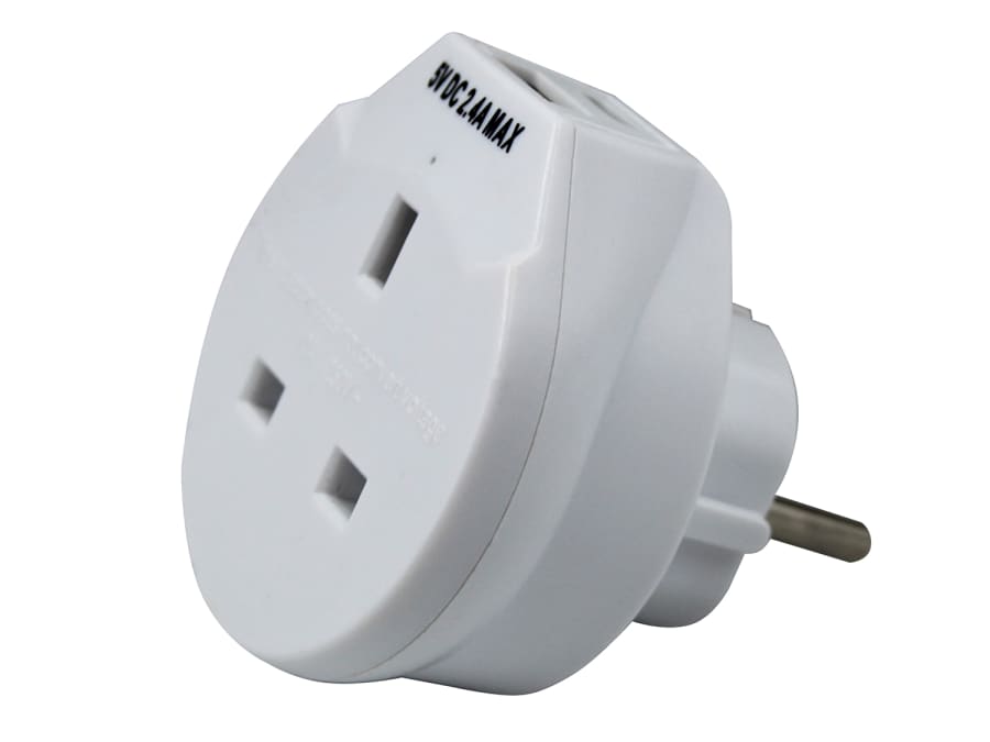 Uni-com TM5UC Travel Socket with USB Charger