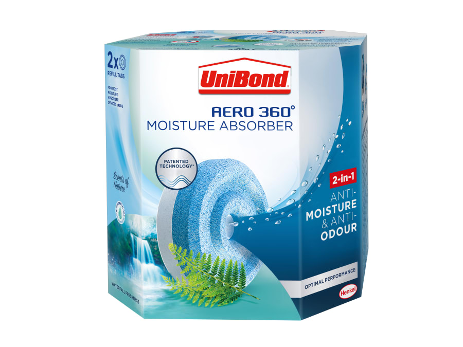 Unibond 2631290 Moisture Absorber Refills (Pack 2)