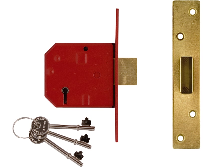 Union Y2134ESC300 79.5mm 5 Lever Mortice Deadlock