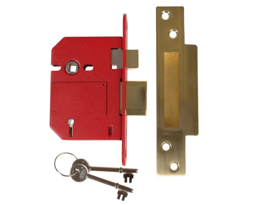 Union Y2200SPL30 81mm Mortice Sashlock Satin Brass