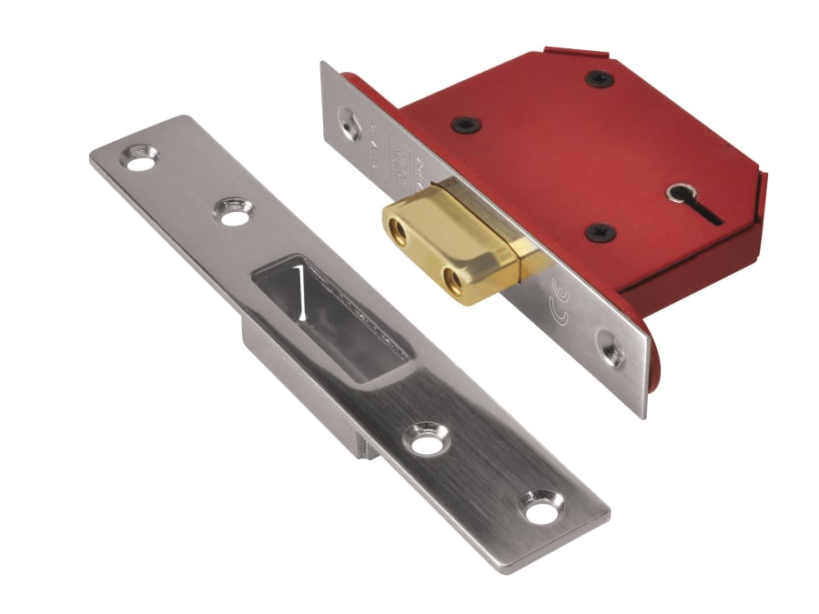 Union Y2105SSS25 5 Lever Mortice Deadlock 68mm