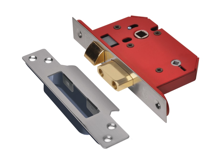 Union Y22WCSSS25 Mortice Bathroom Lock Stainless Steel 68mm