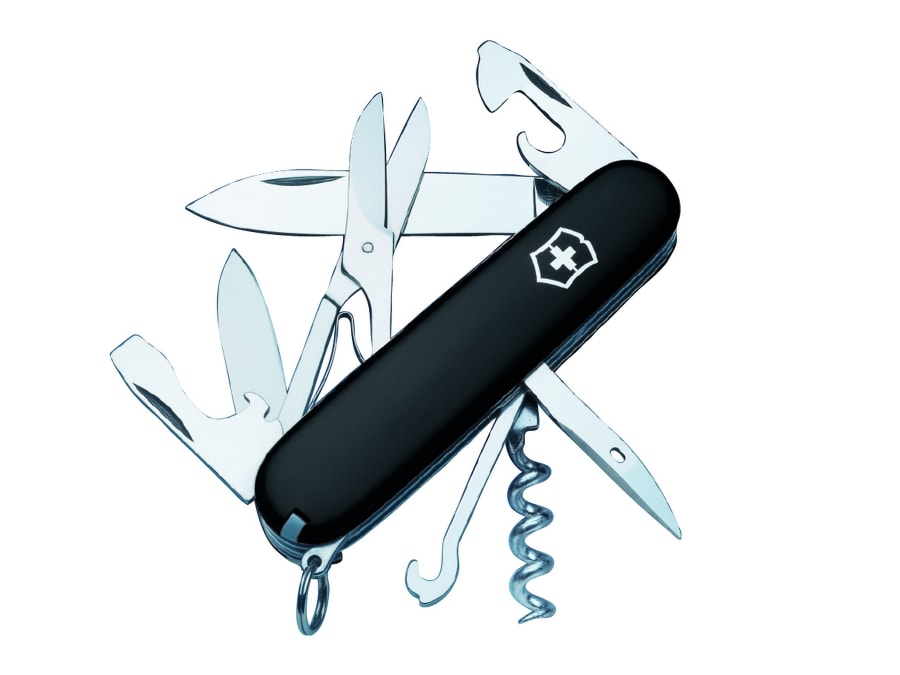 Victorinox 137033B1 Climber Swiss Army Knife Black