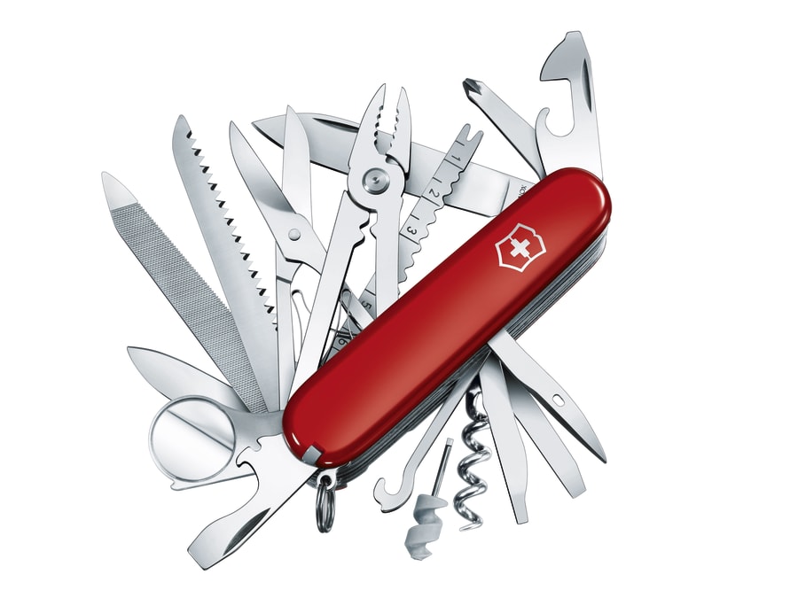Victorinox 16795 SwissChamp Swiss Army Knife Red